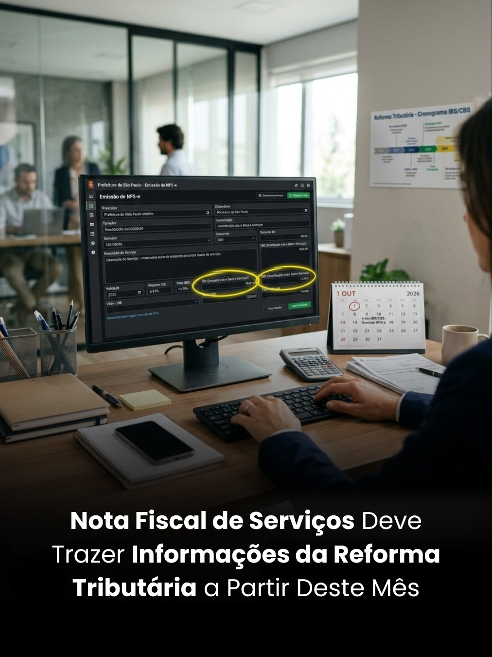 Nota Fiscal de Serviços Deve Trazer Informações da Reforma Tributária a Partir Deste Mês