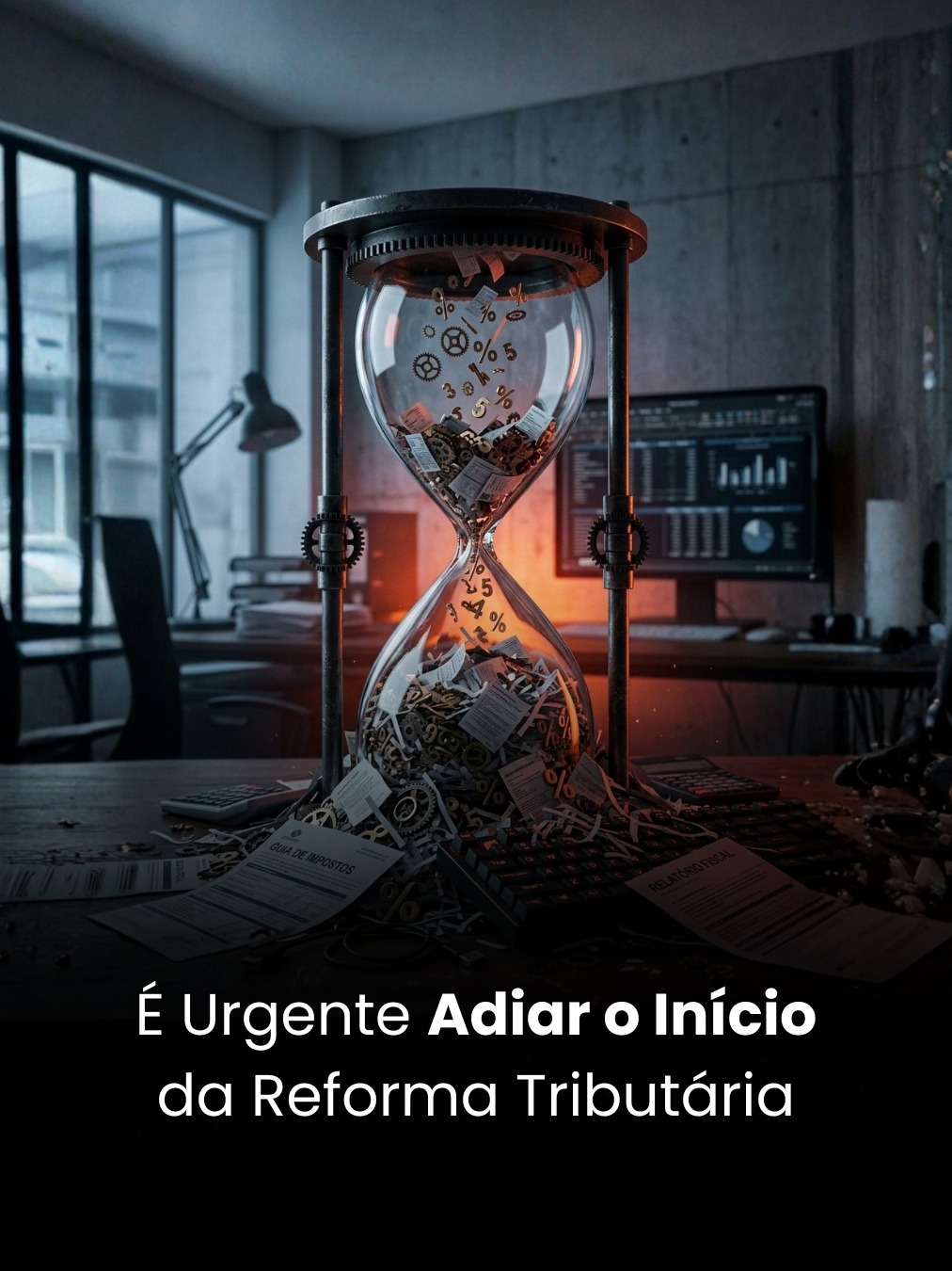 É Urgente Adiar o Início da Reforma Tributária